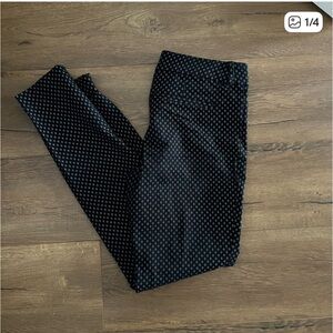 Old Navy Black and White Geometric Pants